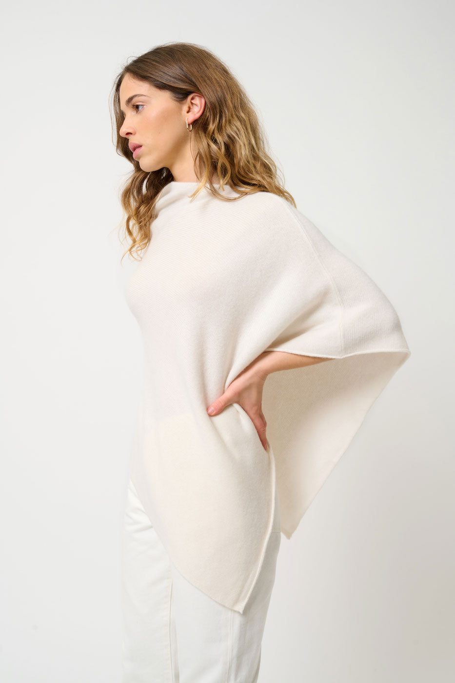Poncho 4 Fils - Meryl - Ivoire