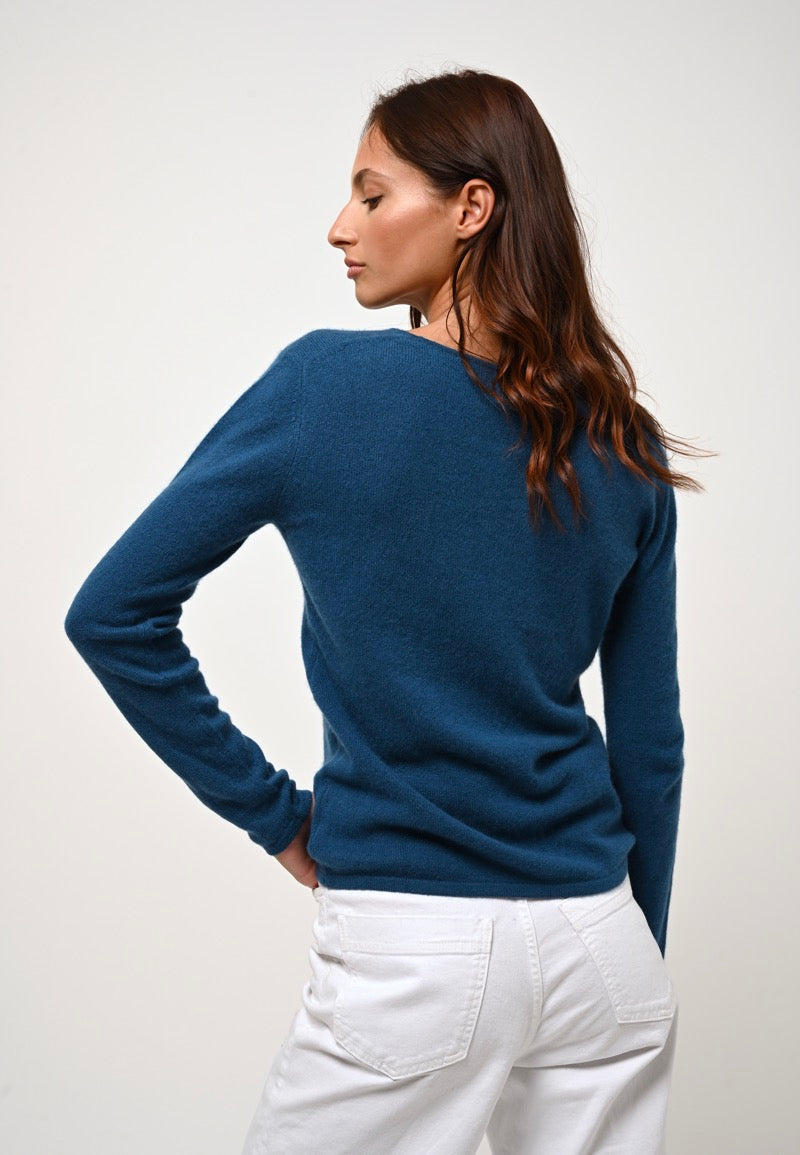 Pull Col Rond - Epéna - Paon