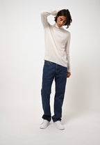 Roll Neck Jumper - Bange - Ivory