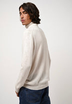 Jersey Cuello Vuelto - Bange - Marfil