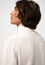 Roll Neck Jumper - Bange - Ivory
