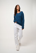 Pull Col V - Gardoria - Paon