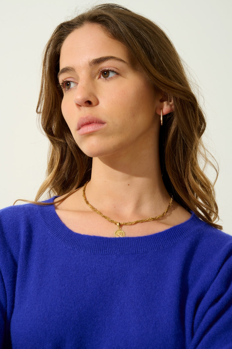 Pull Chauve Souris - Goléon - Indigo