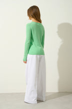 Jersey de cuello redondo - Epéna - Verde