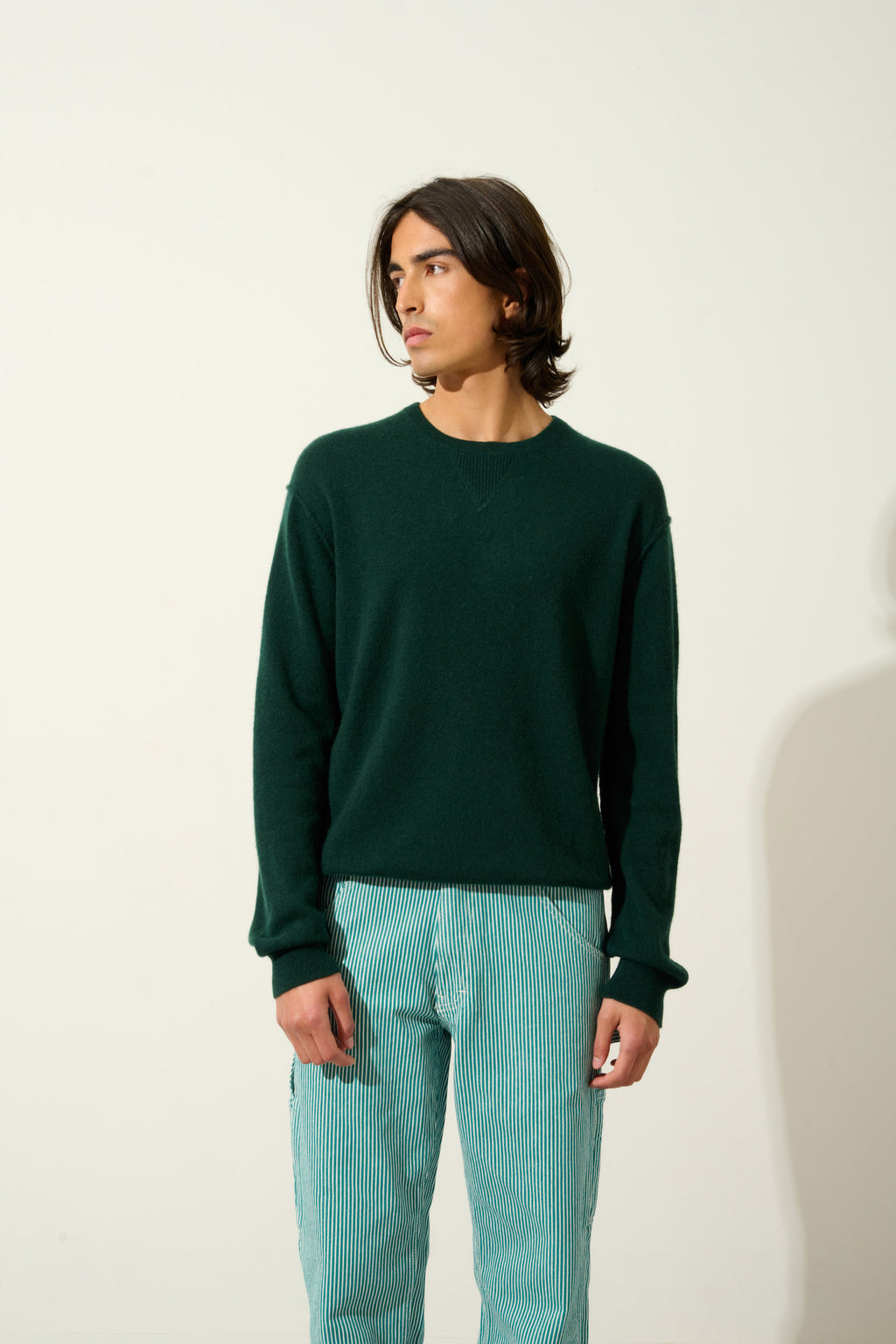 Crew-Neck Jumper - Nolan - Green