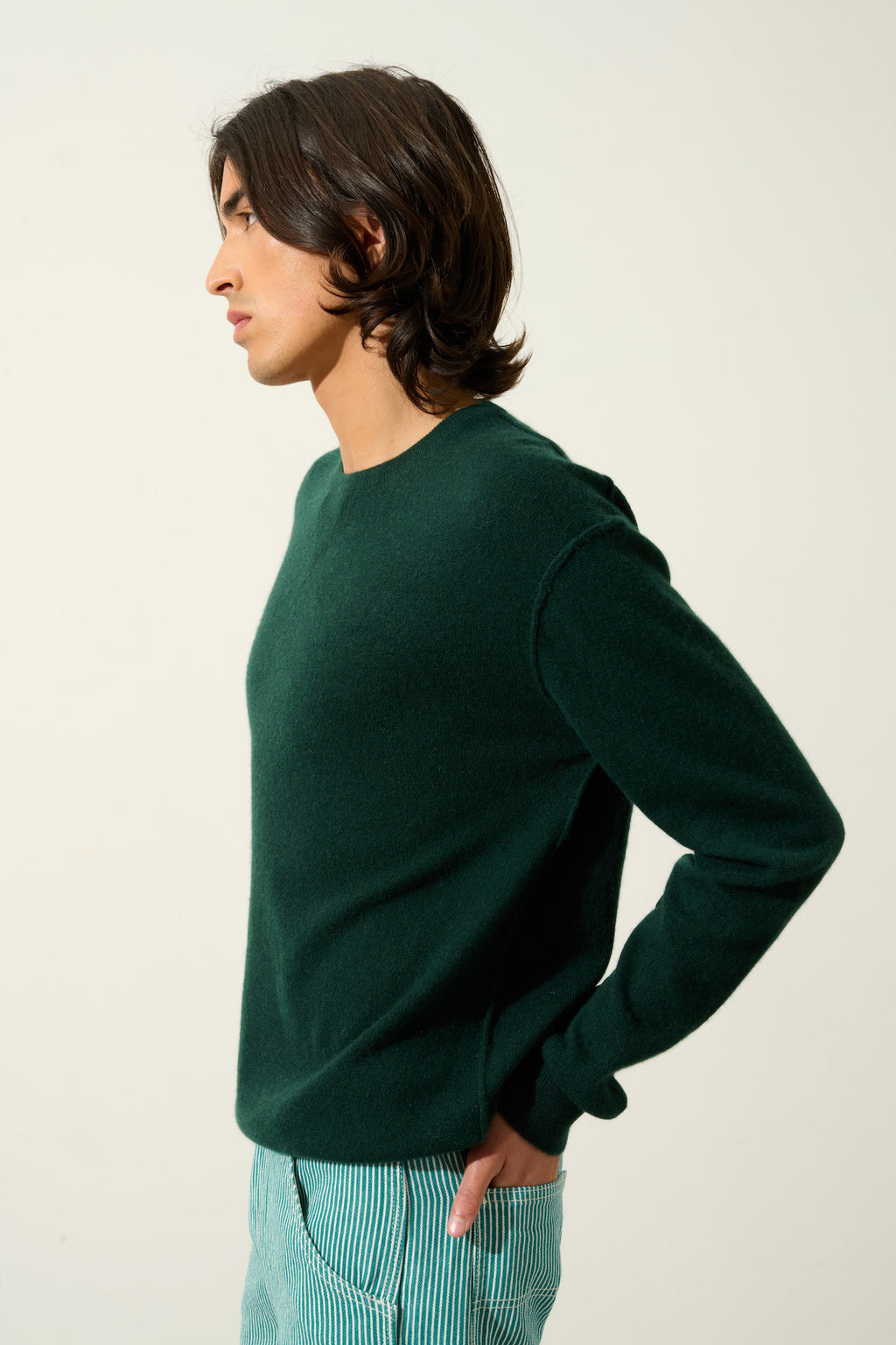 Crew-Neck Jumper - Nolan - Green