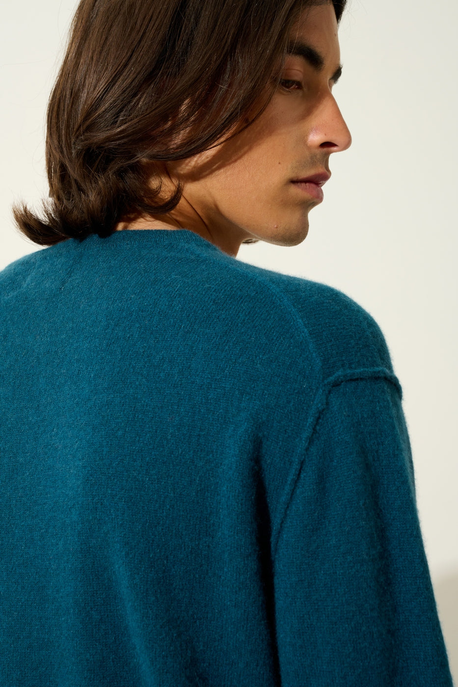 V-Neck Jumper - Timeo - Teal