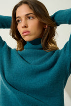 Pull Col Roulé - Suzie - Canard Chiné
