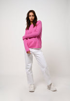 Pull Col Bateau Criou - Rose - 100% Cachemire - 2 Fils