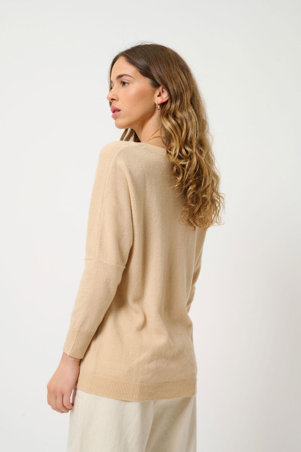 Pull Chauve Souris - Goléon - Beige