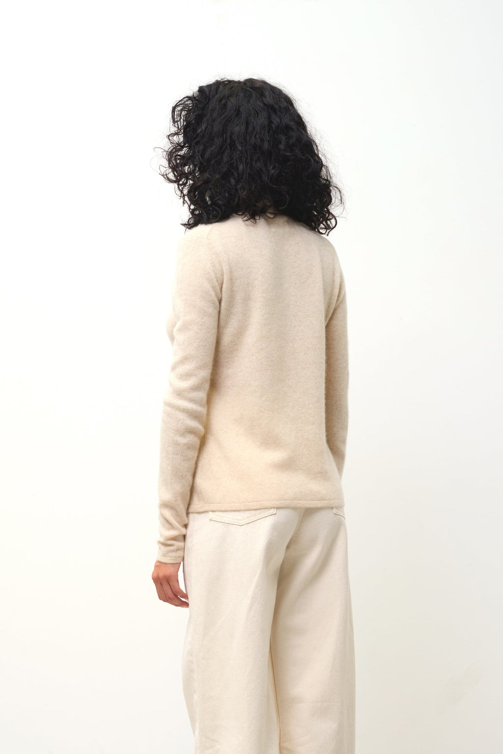 Turtleneck Sweater - Bise - Beige