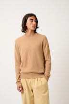 Round-Neck Jumper - Aiglière - Sahara