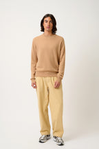 Round-Neck Jumper - Aiglière - Sahara
