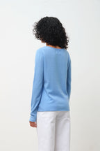 Pull Col Bateau - Criou - Bleu