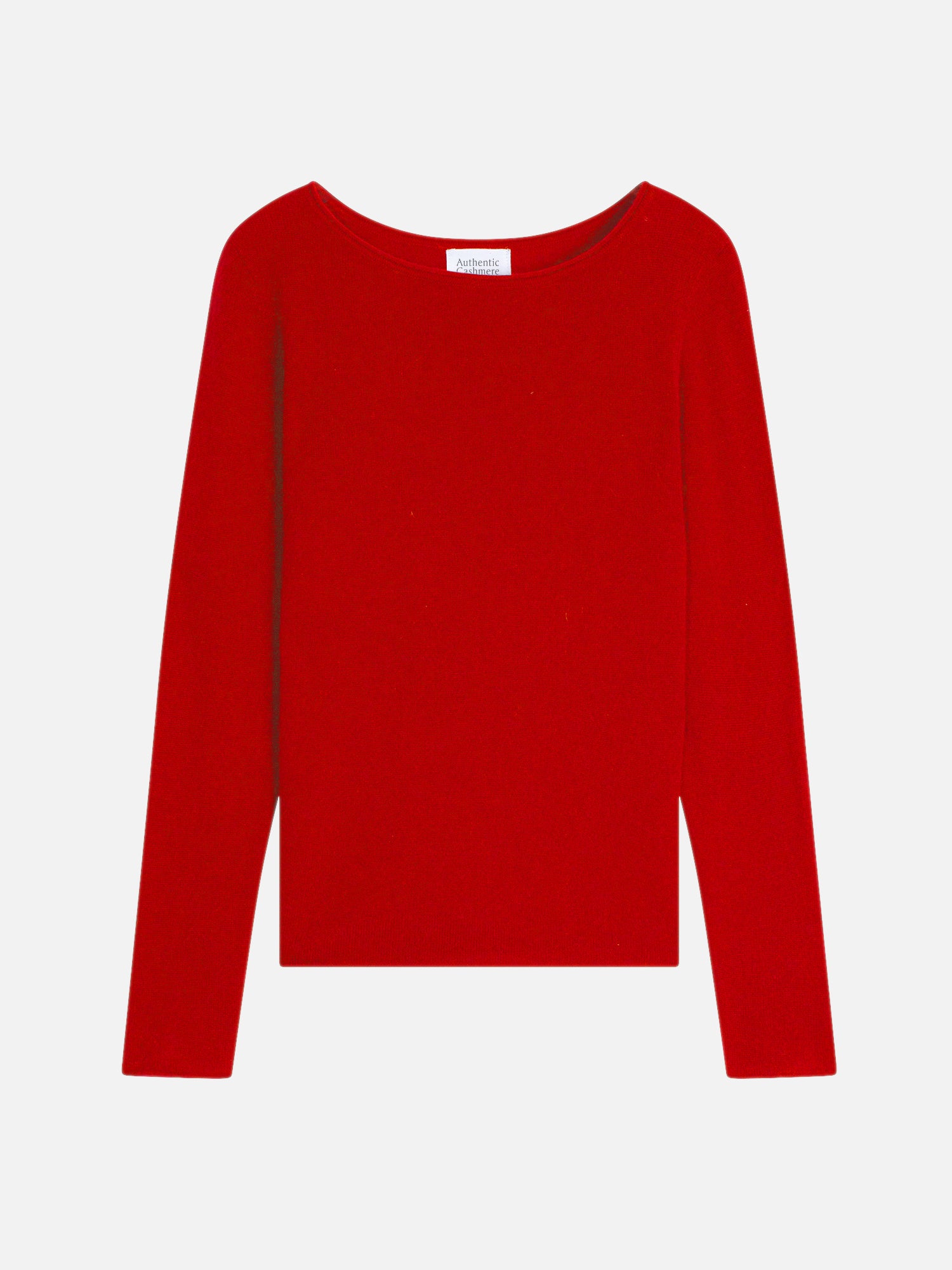 Boat Neck Jumper - Criou - Carmine