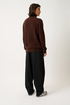 Jersey de cuello alto - Bange - Café