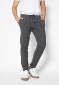 Bichet Joggers - Anthracite Marl - 100% Cashmere - Men's