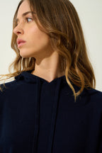Hooded Sweater - Yarlside - Blue