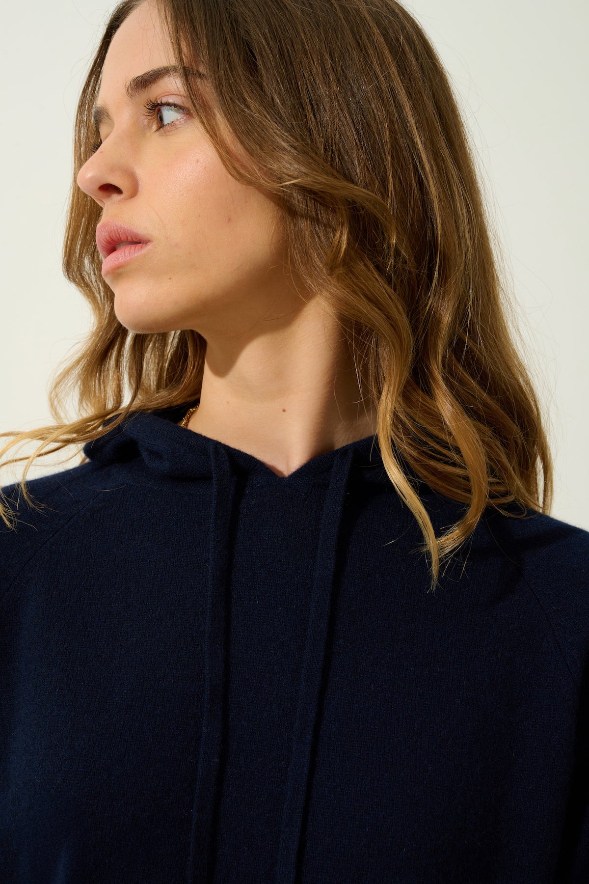 Hooded Sweater - Yarlside - Blue