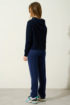 Hooded Sweater - Yarlside - Blue