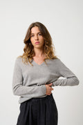 Pull Col Tunisien - Bodmin - Gris