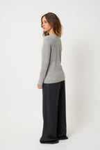 Pull Col Tunisien - Bodmin - Gris