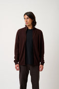 Gilet Zippé Col Montant - Albaron - Choco