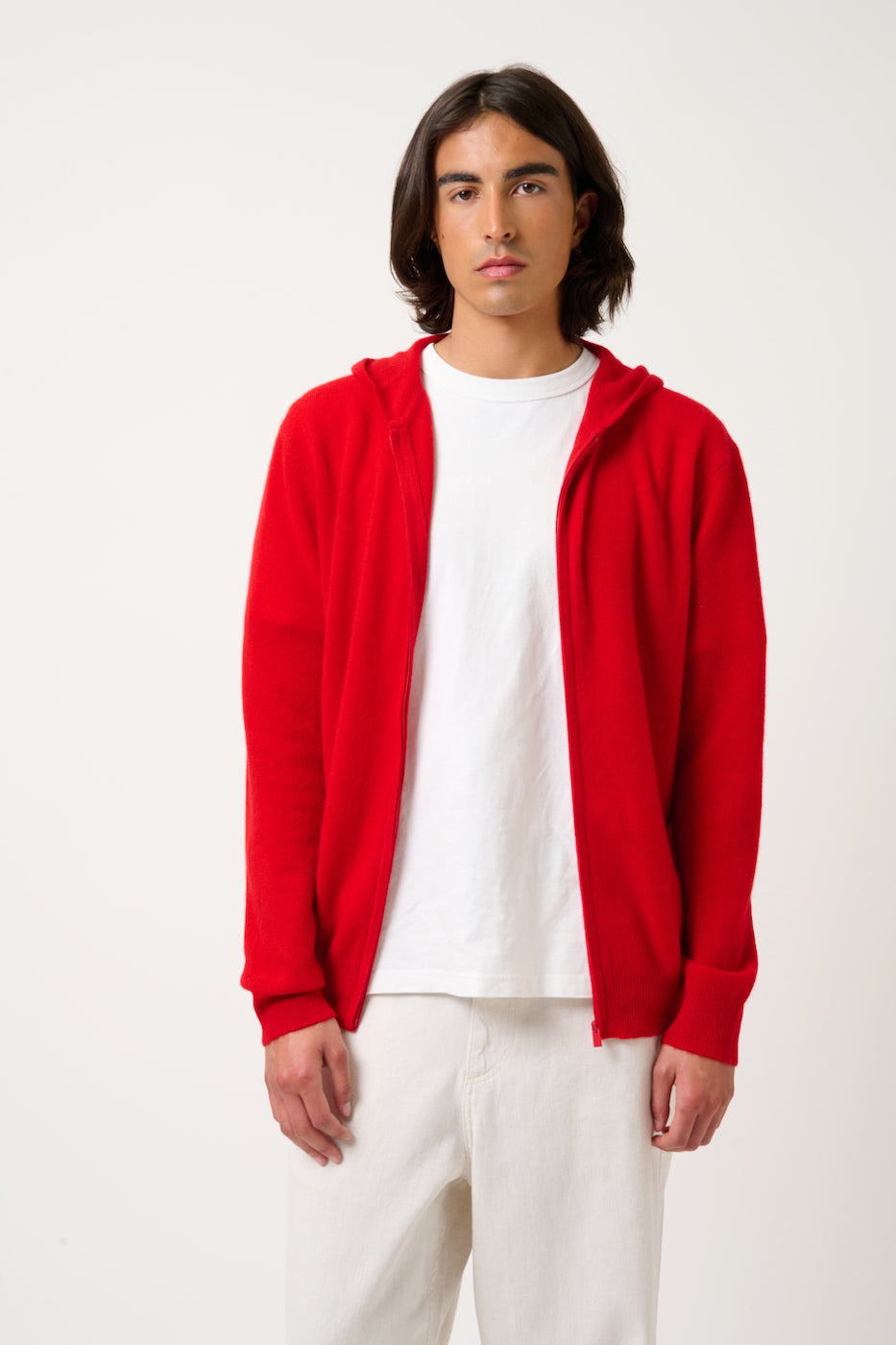 Gilet Zippé Capuche - Neurre - Rouge