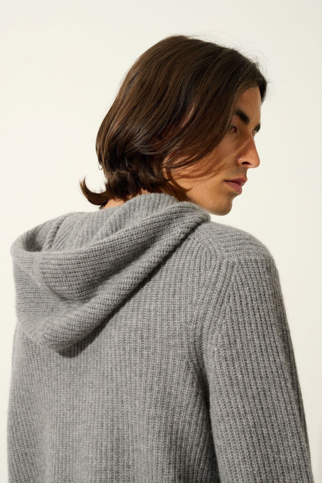 Jersey con capucha de 4 hilos - Mida - Franela jaspeada