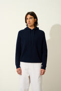 4-Ply Hooded Jumper - Mida - Navy