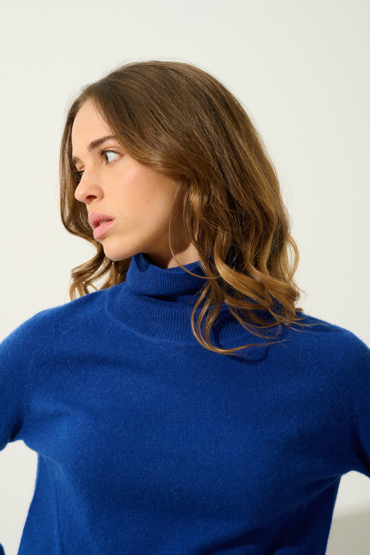 Roll-Neck Jumper - Madeline - Outremer