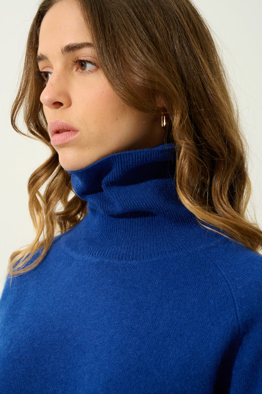 Roll-Neck Jumper - Madeline - Outremer