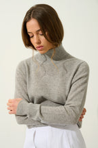 Jersey Cuello Vuelto - Eileen - Nube Chiné