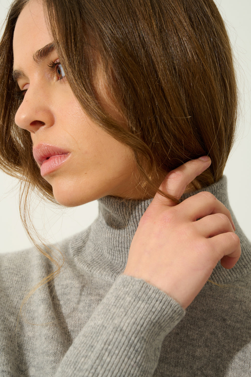 Jersey Cuello Vuelto - Eileen - Nube Chiné