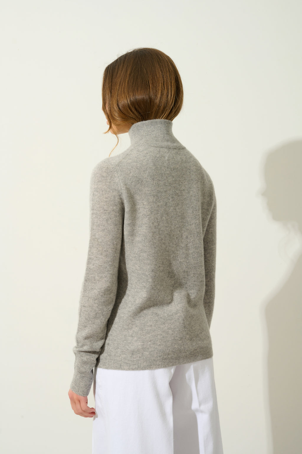 Jersey Cuello Vuelto - Eileen - Nube Chiné