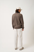 Pull Camionneur Noemie - Taupe Chiné - Homme