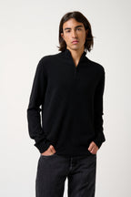 Candice Trucker Jumper - Black