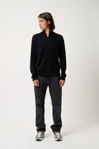 Candice Trucker Jumper - Black