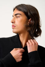 Candice Trucker Jumper - Black