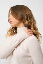 Pull Col Roulé - Eileen - Ivoire