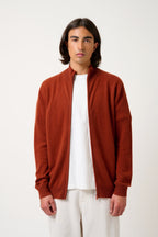 Gilet Zippé Col Montant - Albaron - Écureuil