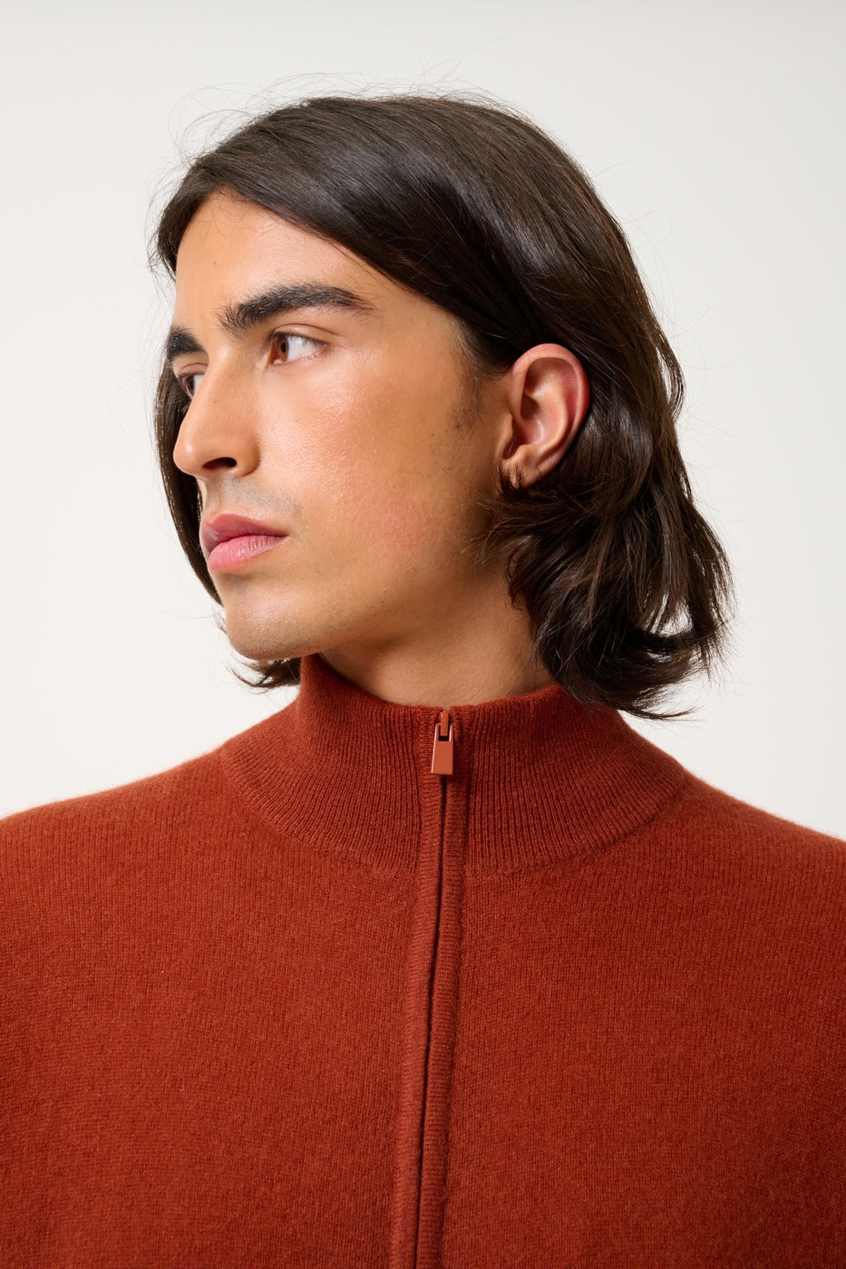 Gilet Zippé Col Montant - Albaron - Écureuil