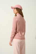 Jersey de Cuello Vuelto - Eileen - Rosa Palo