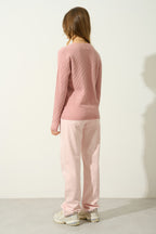 Jersey Cuello en V - Grasmoor - Rosa