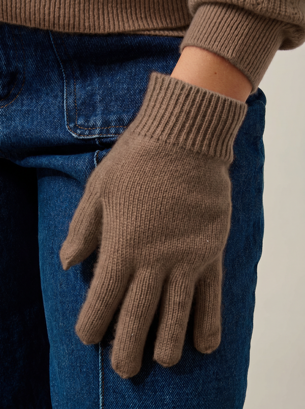 Gants 4 Fils Roc - 100% Cachemire, 4 Fils - Army - Mixte
