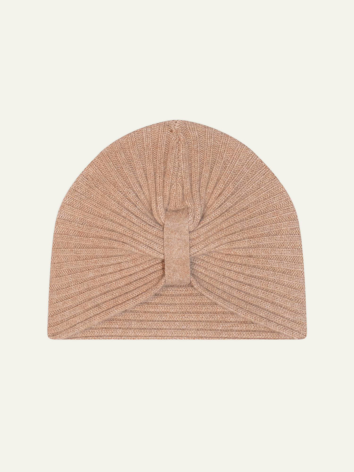 Bonnet 6 Fils Petre - Camel Chiné - Acc
