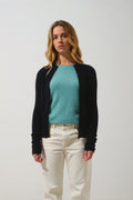 Gilet Zippé Col Montant - Alberte - Noir