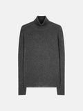 Roll-Neck Jumper - Suzie - Heathered Anthracite