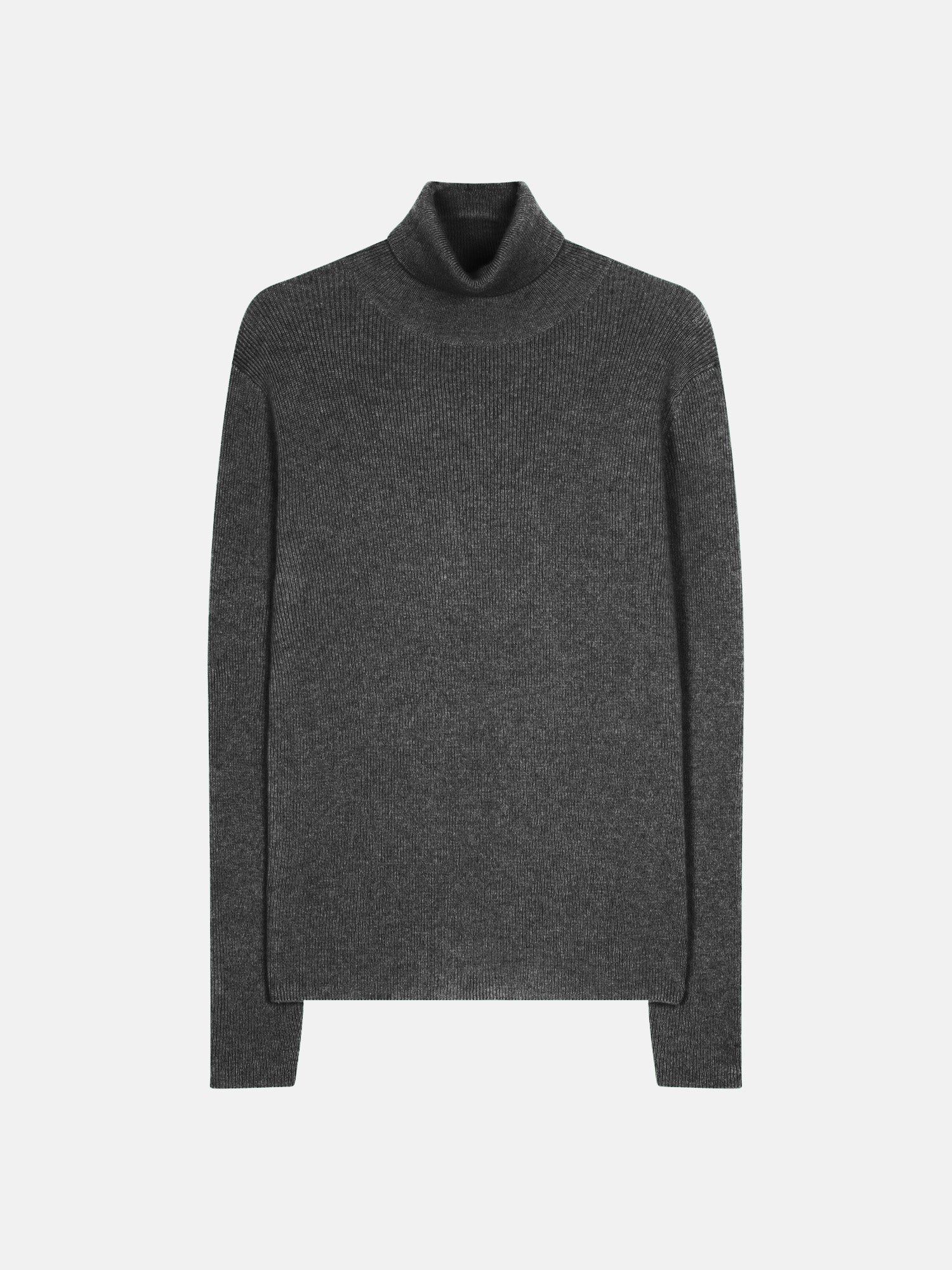 Roll-Neck Jumper - Suzie - Heathered Anthracite