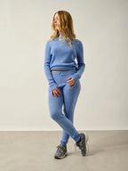 Maglione Dolcevita - Suzie - Cielo
